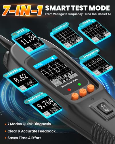PB500 Automotive Power Circuit Probe, 12-24V Electrical Short & Open Finder - color: Vivid Black 500