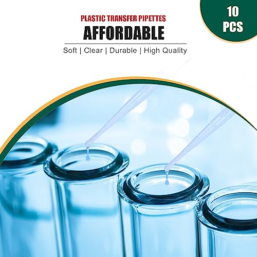 moveland 3ML Plastic Pipettes Disposable for Makeup Tool, Class, Crafting