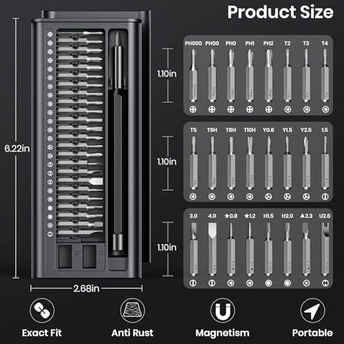 38-in-1 Precision Screwdriver Set - Mini Professional Tiny Repair Tool Kit