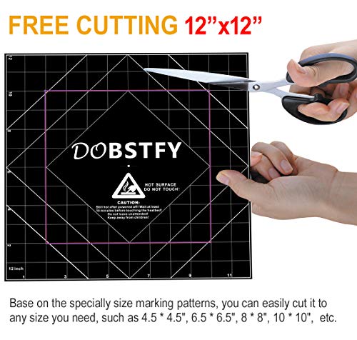 3D Printing Build Surface,with Premium Adhesive 3D Printer Heat Bed Platform Sticker Sheet,for Ender 3 Max Neo/CR 3040 Pro/CR 10 V3/CR 10S Pro V2/Ender 3 S1 Plus/4Pack 12x12inch(305mmx305mm) - size: 310x310mm (Pack of 4)
