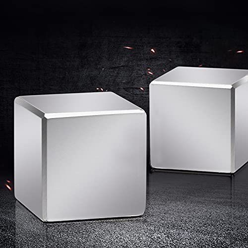 MIKEDE Strong Magnets, 25x25x25 mm High Power Large Neodymium Magnets - size: 25x25x25mm