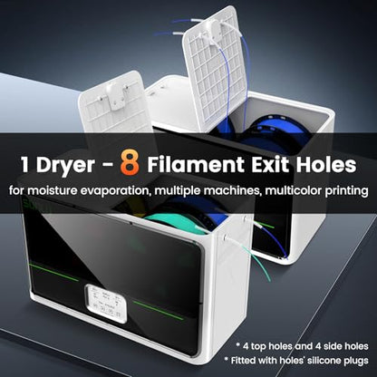 SUNLU S4 3D Printer Filament Dryer, White - color: S4 White