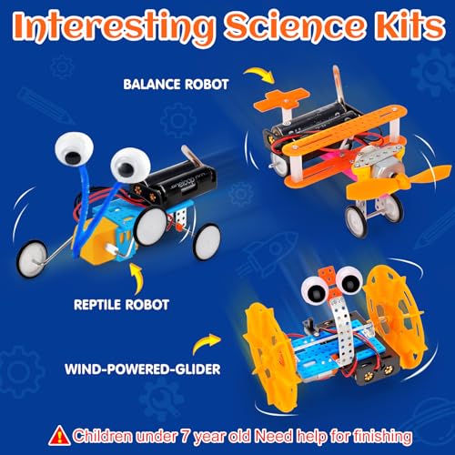 STEM Kits for Kids Robotics Kit Set, Boys Craft Educational STEM Toys Gifts