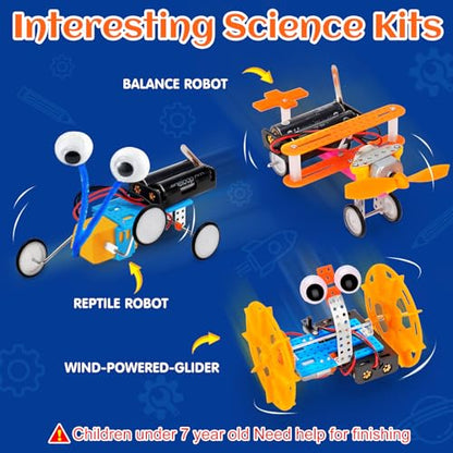 STEM Kits for Kids Robotics Kit Set, Boys Craft Educational STEM Toys Gifts