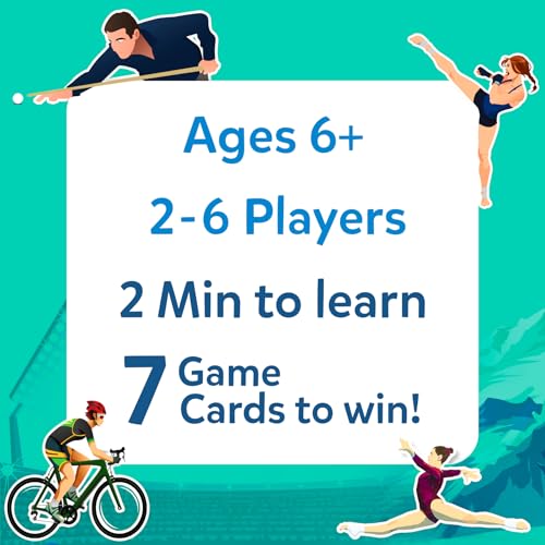 Skillmatics Guess in 10 Trivia Card Game – Sports, Gift for Boys & Girls - style: 7. Sports