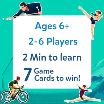 Skillmatics Guess in 10 Trivia Card Game – Sports, Gift for Boys & Girls - style: 7. Sports