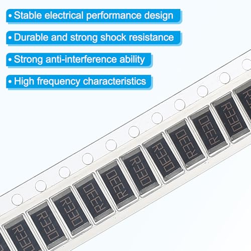 PATIKIL 2512 Surface Mount Device Chip Resistor Kit, 20Pcs 0.33 Ohm 1% Tolerance 1W DIY Resistor Ceramic Resistance Assortment Kits for Electronic Products - style: 0.33 Ohm