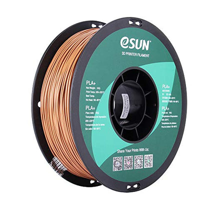 eSUN PLA PRO (PLA+) 3D Printer Filament, Dimensional Accuracy +/- 0.03 mm, 1kg Spool, 1.75mm, Light Brown - color: Light Brown
