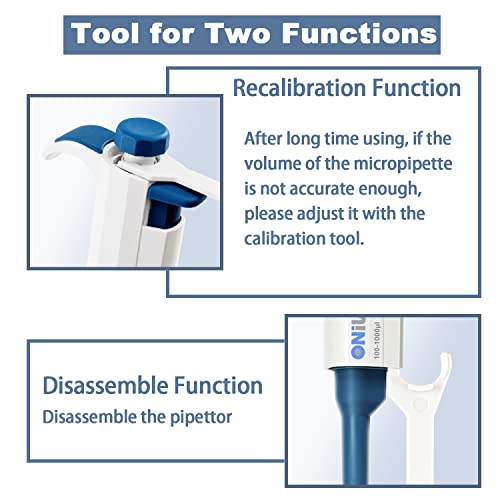 ONiLAB Single Channel Adjustable Pipettor, Micropipette 100-1000μL - size: 100-1000ul
