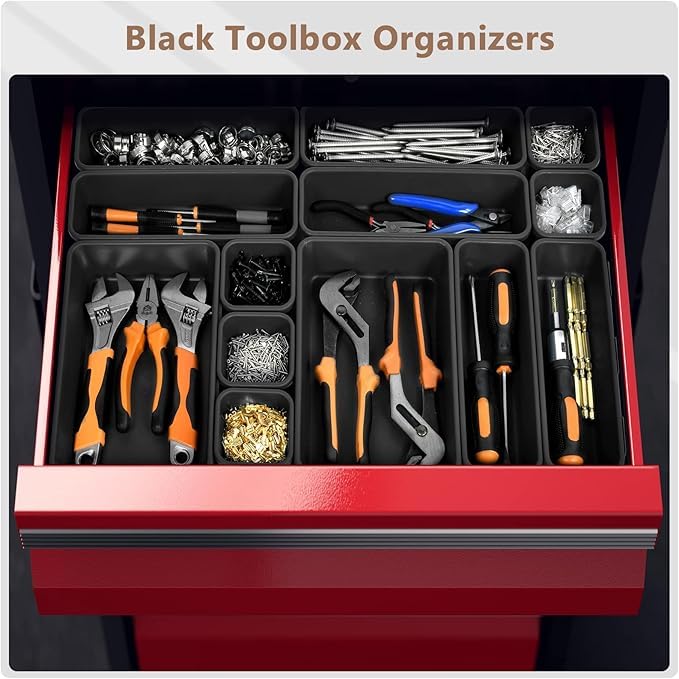 【𝗫𝗫𝗟 𝟱𝗽𝗰𝘀】A-LUGEI Tool Box Organizer Garage Organization and Storage - size: 5pcs-XXL Size