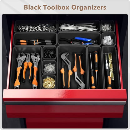 【𝗫𝗫𝗟 𝟱𝗽𝗰𝘀】A-LUGEI Tool Box Organizer Garage Organization and Storage - size: 5pcs-XXL Size