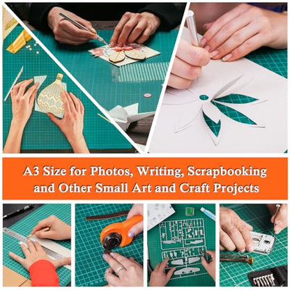 JIARON Self Healing Cutting Mat for Rotary Cutting, 12x18 Inch, Double Sided, 5 Layers, for Sewing, Crafts, Scrapbooking - color: 1PC