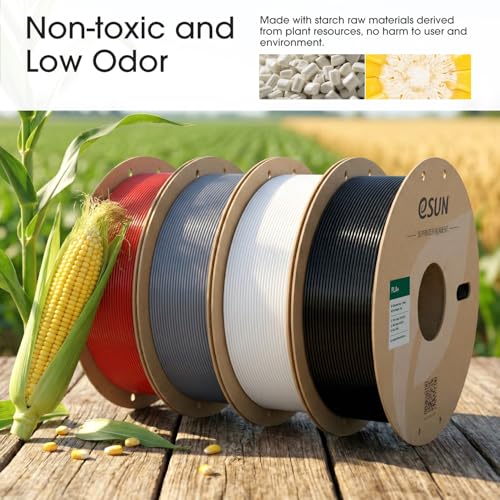 eSUN PLA+ Filament 3D Printer Filament PLA Plus 4KG Cold White - color: Cw4-cold White, size: 4KG