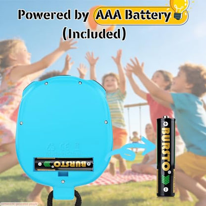 Simple Stopwatch Timer, Single Lap Stopwatch Countdown Timer, No Hourly Beep, On/Off, AAA Battery(Included), Large Display, Easy to Use, Ideal for Kids Sports Coaches Blue - color: Blue