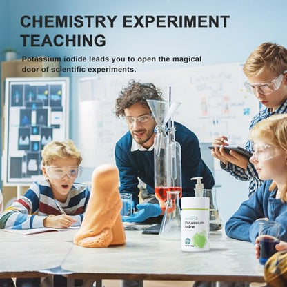 Potassium Iodide 100g, Fast-Acting Catalyst, Elephant Toothpaste - size: 100g