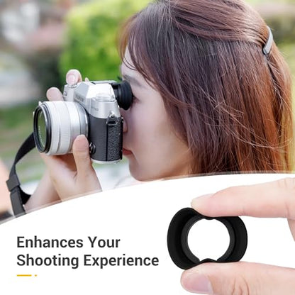Long Soft Eyecup Eyepiece Viewfinder for Fuji Fujifilm X-T50 XT50 Camera - size: For Fuji X-T50 Camera