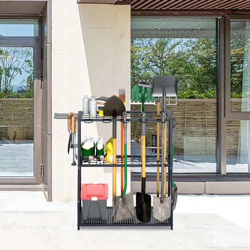 Organizer Yard Tool Storage Rack Garden Organizer Tool Holder - style: Small