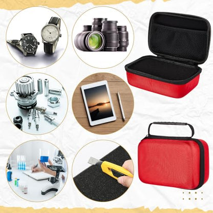 Relaxweex Hard Case with Foam, 11 X 7.8 X 4.3 Inch, Red - color: Red, size: 11 x 7.8 x 4.3 inch