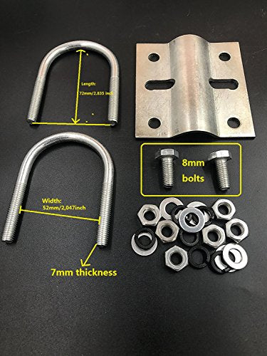 Universal mounting Bracket to Bigger Down Tubes for 2 Stroke Gas Motor Engine kit 48cc/50cc/66cc/80cc - Gas Motorized Bicycle