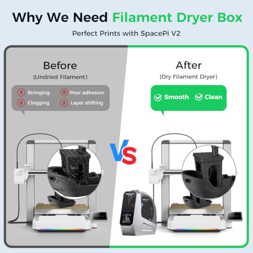 Official Creality Filament Dryer, Space Pi - color: Space Pi