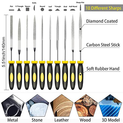 3D Print Accessories for Cleaning, Finishing and Printing 3D Prints DIY Problems，Includes Debur Tool, Cleaning and Removal Tool 3D Printer Tool Set