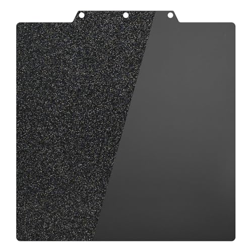 Smooth PEI & Textured PEI 3D Printing Bed Adhesive Build Plate for Adventurer 5M 235x235mm Spring Steel Hot Bed Replacement - color: Smooth PEI & Textured PEI, size: 235mm Adventurer 5M