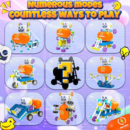 SMILESSKIDDO 120-in-1 Science Robot Kit STEM Learning & Education Toy - color: Dark Blue