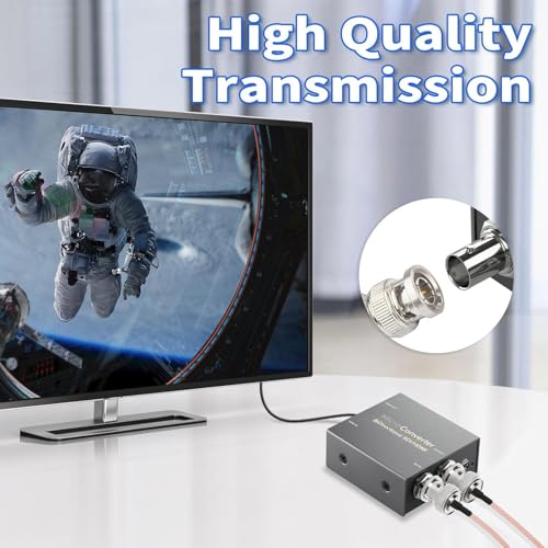 Superbat Thin SDI Cable 5ft 75 Ohm RG179 BNC Cable for 3G-SDI Video Camera - size: 150cm