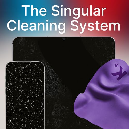 Koala Lens Cleaning Cloth | Japanese Microfiber | Blue & Purple (Pack of 6) - color: Purple / Blue, size: 6 Pack