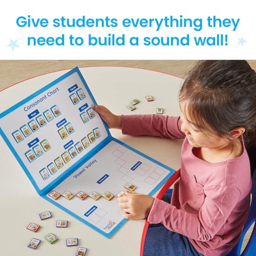 hand2mind Desktop Magnetic Sound Wall Boards, Set of 6, Ages 5+