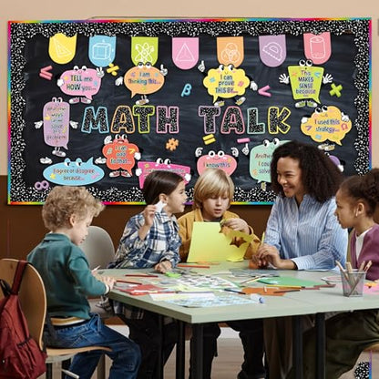 Honoson 54 Pcs Composition Notebook Math Bulletin Boards, Composition - style: Composition