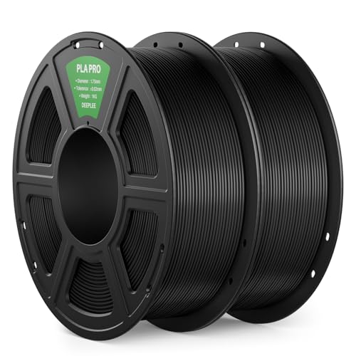 PLA PRO 3D Printing Filament 1.75mm 2KG Black - color: 2*black
