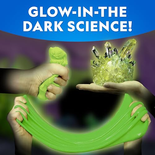 National Geographic Glow-in-the-Dark Mega Science Experiment Kit for Kids - style: Glow in the Dark Science