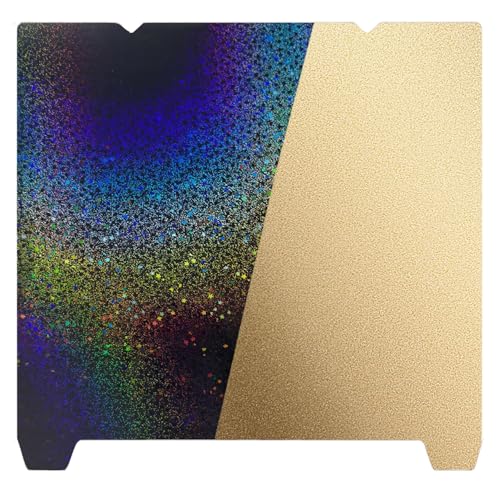 235x235mm 3D Printer Build Plate Textured PEI Spring Steel Sheet & Smooth Surface PEY for K1/Ender 3 V3 SE/Ender 3 V3 KE/Ender 3 S1 Pro/Ender 3 V2 Neo/Sovol SV05/SV06 Heated Bed Platform - color: Blue