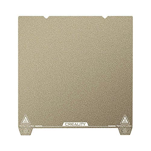 Creality Official Ender 5 S1 3D Printer Powder Painted PEI Flexi Steel Magnetic Build Plate 235 * 235mm for Ender 3 V3 SE/KE,Ender 3 S1,Ender 3,Ender 3 V2,Ender 3 V2 Neo,Ender 5 Pro,CR-10 SE,CR-20 - size: 235MM Textured PEI (Ender 5 S1)