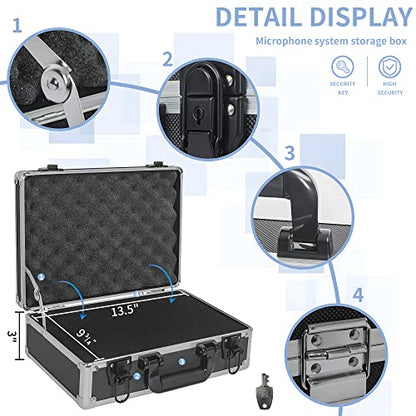 14 Inch Hard Shell Carrying Case - size: Inner：13.6''X 9.6''X 4.6''