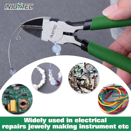Precision Side Cutter 6 Inch Wire Cutting Diagonal Wire Cutters - size: 6“