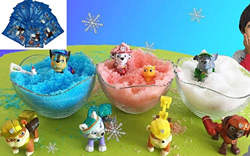 20 Packs of Instant Snow to Learn The Science Behind Its Instant Creation