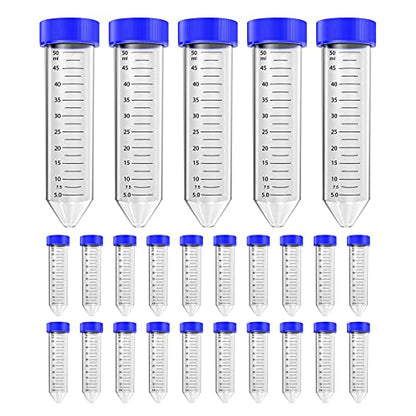 SimPure Centrifuge Tubes 50mL, Conical Tubes Sterile Screw Cap Tube 300Pc - size: 50mL-300Pcs