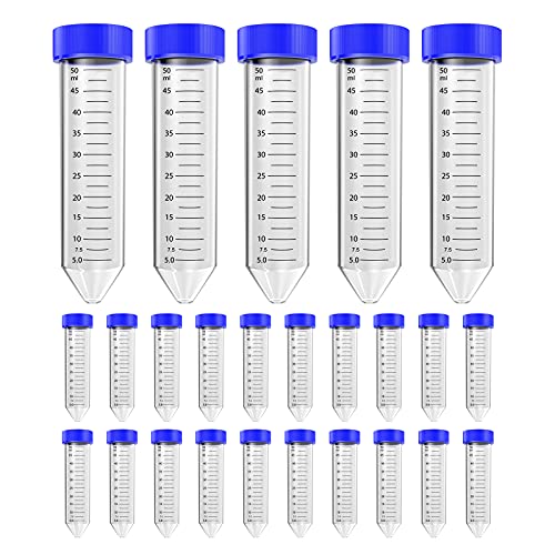 SimPure Centrifuge Tubes 50mL, Conical Tubes Sterile Screw Cap Tube 500Pc - size: 50mL-500Pcs