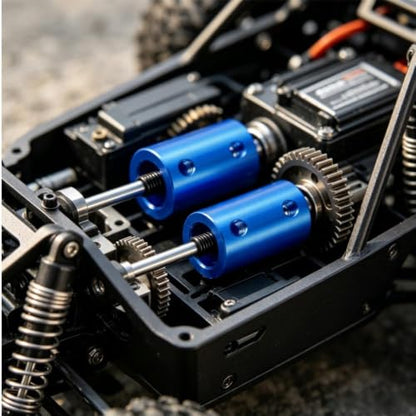 6 Pcs 5mm to 8mm Rigid Shaft Coupler – Aluminum Alloy Motor Connector with 4-Screw Locking for 3D Printer & CNC - size: 5mm to 8mm