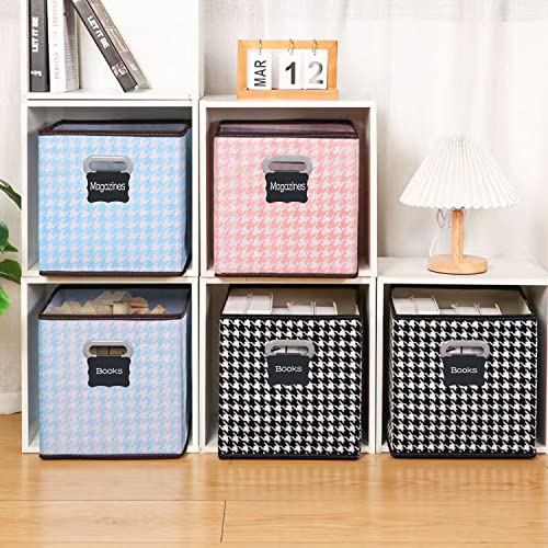 Reusable Storage Bin Labels - Clip On Closet & Basket Holder with 2 White Chalk Labels - style: Butterfly Shape 20