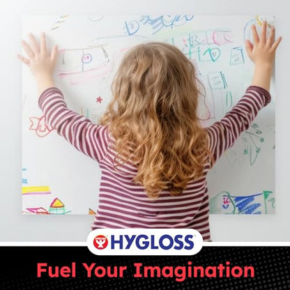 Hygloss Dry Erase Poster Board Paper 22x28 Inch, 30 Count, White Board - color: Original, size: 22 x 28-Inch, style: 30