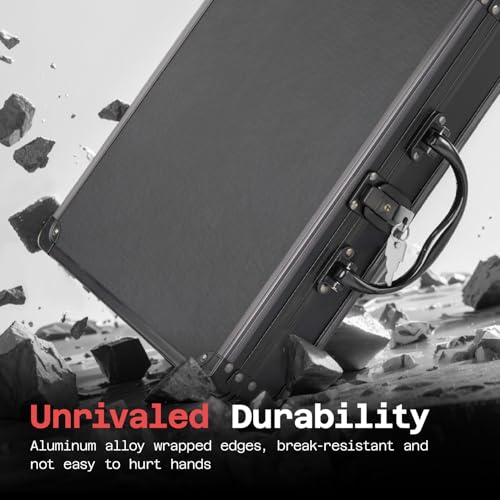 Sooez Combination Lock Clipboard with Storage, Heavy Duty Metal Clipboard - style: Combination Lock