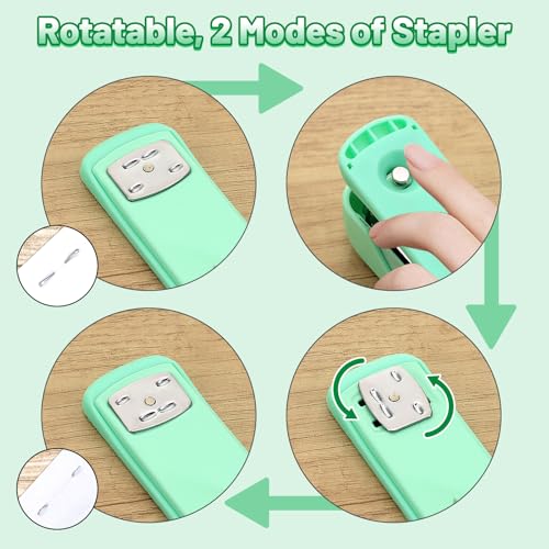 13-in-1 Office Desk Organizer Set for Back to School Supplies Accessories - color: Green