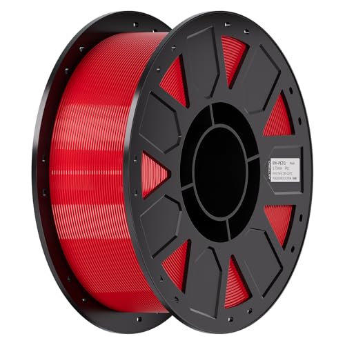 Creality PETG Filament 1.75mm, 3D Printer Filament 1KG, Red, 1-Pack - color: Red, size: 1kg