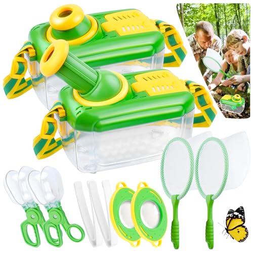 10Pcs Bug Catcher for Kids Insect Catching Kit for Age 3-8