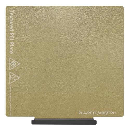 AD5X Double Sided Textured Build Plate with Handle for 5M/5M Pro (Gold) - color: Gold