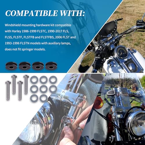 91800025 Windshield Mounting Hardware Kit (16-Piece Set)