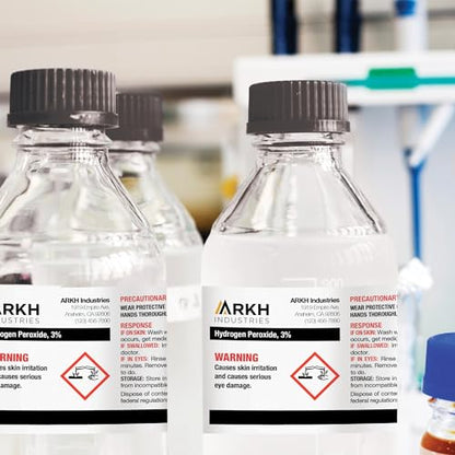 Avery UltraDuty GHS Chemical Labels for Laser Printers, Waterproof, UV Resistant, 2 x 4, 500 Pack (60505) - style: 500 labels